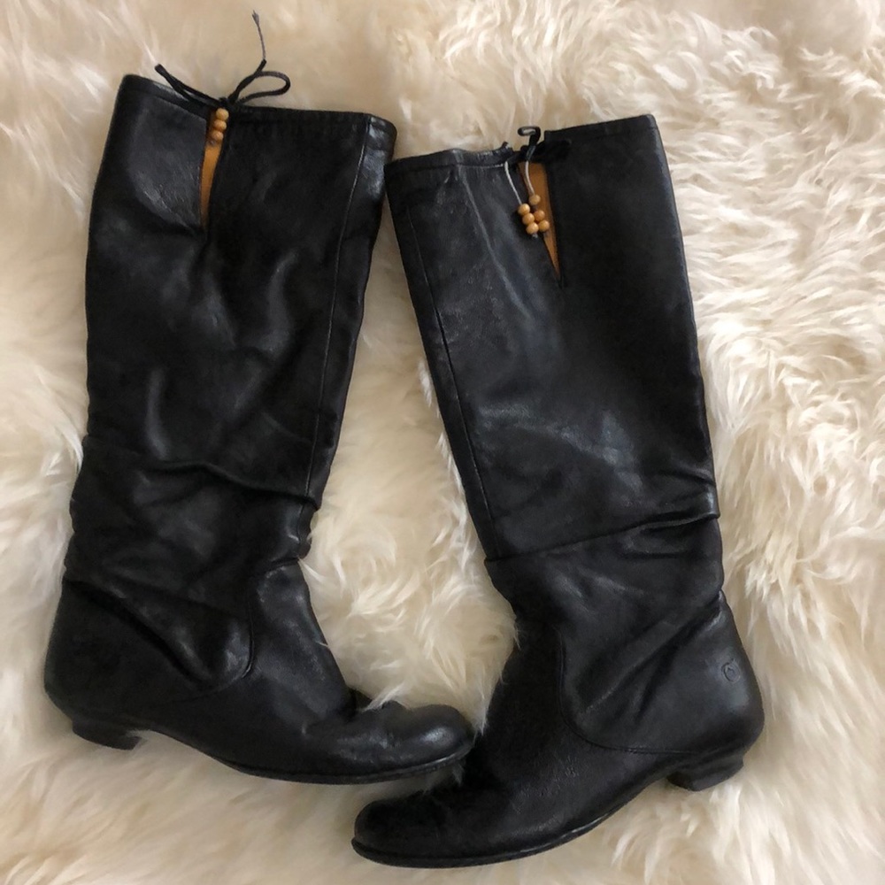 Born knee- high Leather Boots
